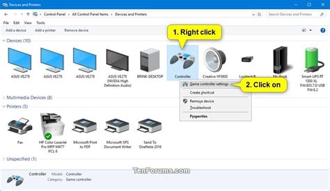 game controller|Calibrate Game Controller in Windows 10 .